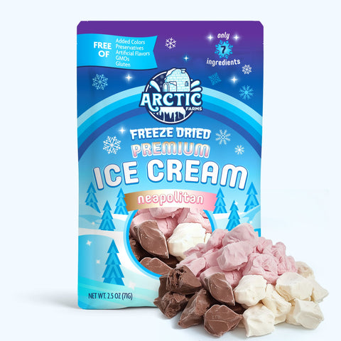 PREMIUM Freeze Dried Ice Cream * Only 5 Ingredients * Vanilla