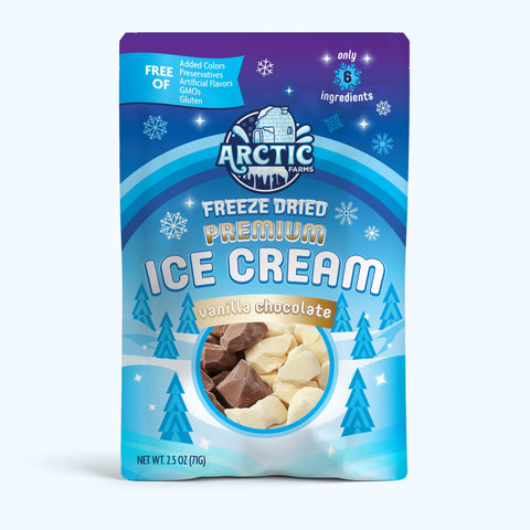 PREMIUM Freeze Dried Ice Cream * Only 5 Ingredients * Vanilla Chocolate