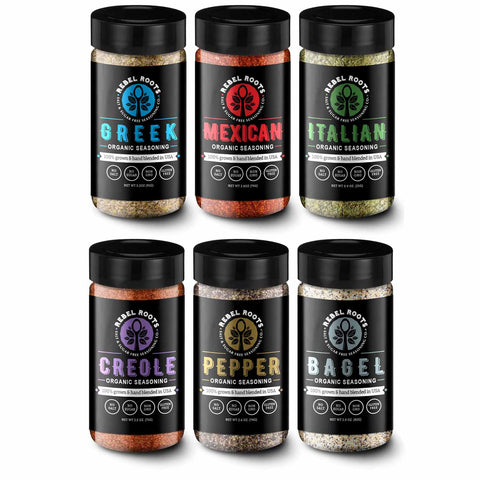 Salt Free Seasonings - Sugar Free, Organic, Non-GMO Seasoning Blends