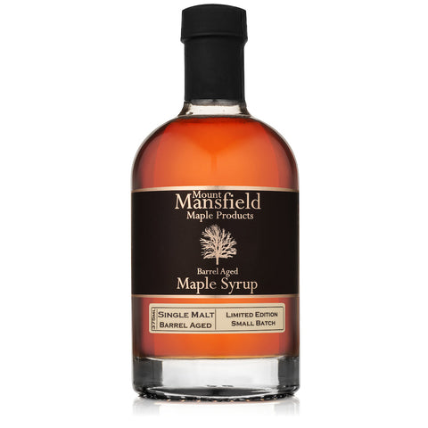 Single Malt Barrel Aged Vermont Maple Syrup