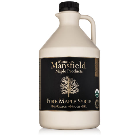 Organic Pure Vermont Maple Syrup- Plastic Jug