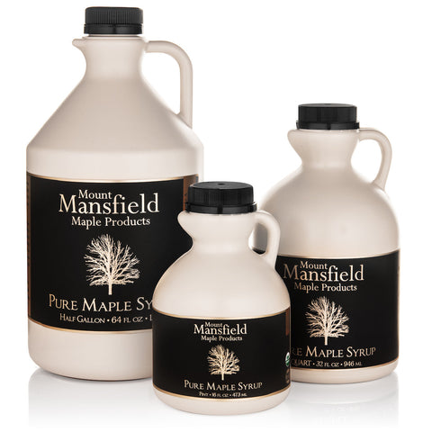 Organic Pure Vermont Maple Syrup- Plastic Jug