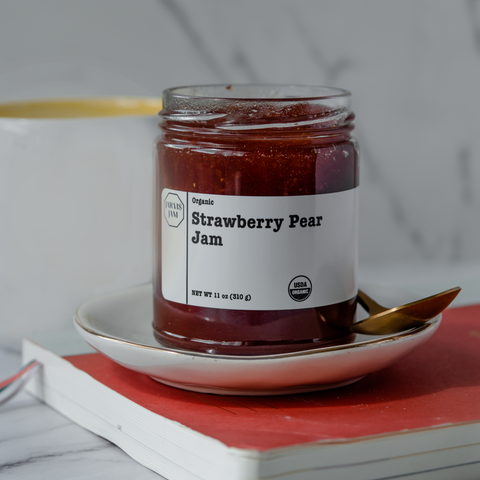 Organic Strawberry Pear Jam