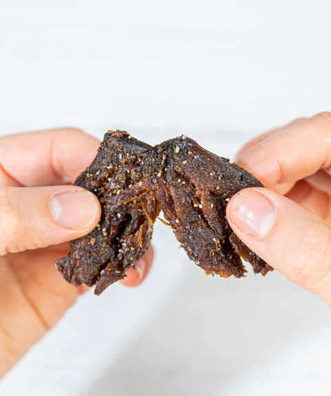 Salt & Pepper Mushroom Jerky