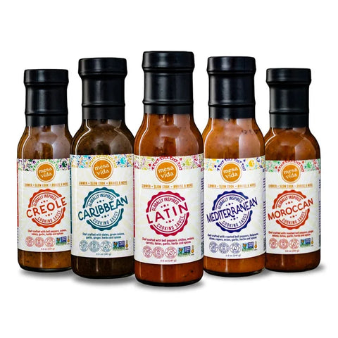 5-Pack Globally Inspired Starter Sauce Variety Bundle