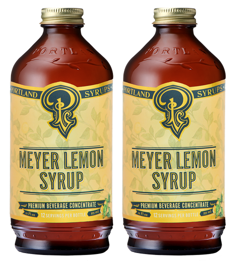 Meyer Lemon Syrup two-pack