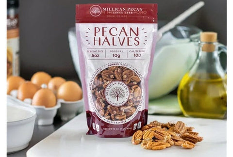 Orchard Fresh Raw Pecan Halves – Premium Shelled Texas Pecans