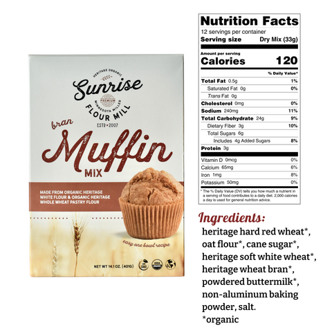 Heritage Bran Muffin Mix (4 Pack)