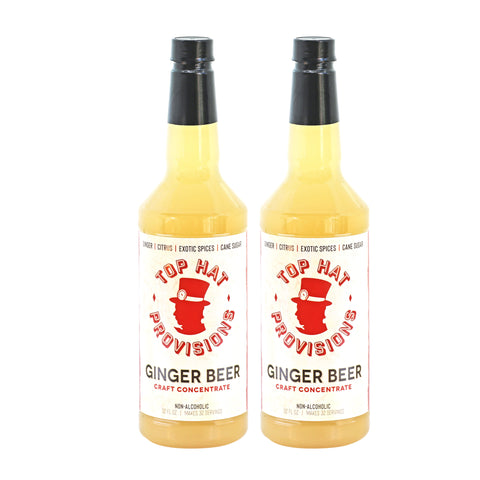 Top Hat Original Ginger Beer Syrup & Moscow Mule Batching Mix - 12x32oz case