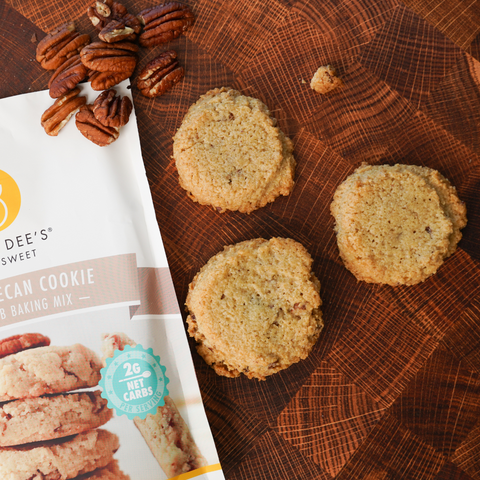 Butter Pecan Keto Cookie Mix - Gluten Free and No Added Sugar