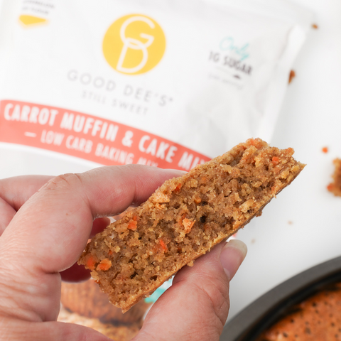 Back in stock! Carrot Keto Muffin & Cake Mix- Gluten Free and No Added Sugar