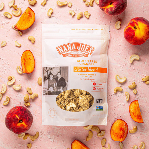 Organic Cluster Blend: Cashew Butter & Peach