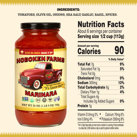 Hoboken Farms Marinara Sauce 4 Pack
