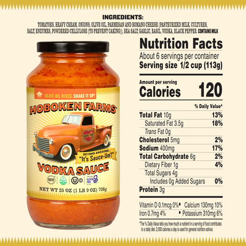 Hoboken Farms Vodka Sauce 2 Pack