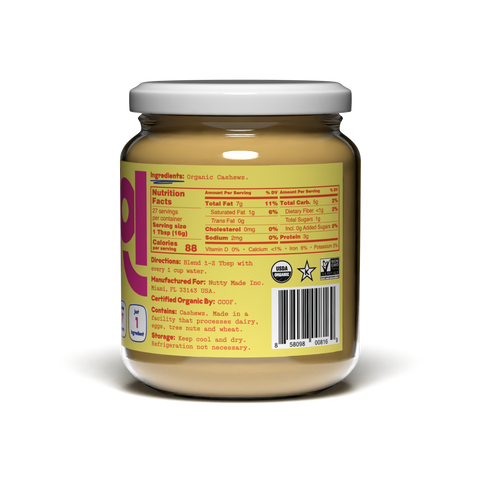 Organic Cashew Milk Base