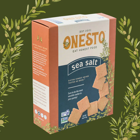 Onesto Gluten-Free Sea Salt Crackers