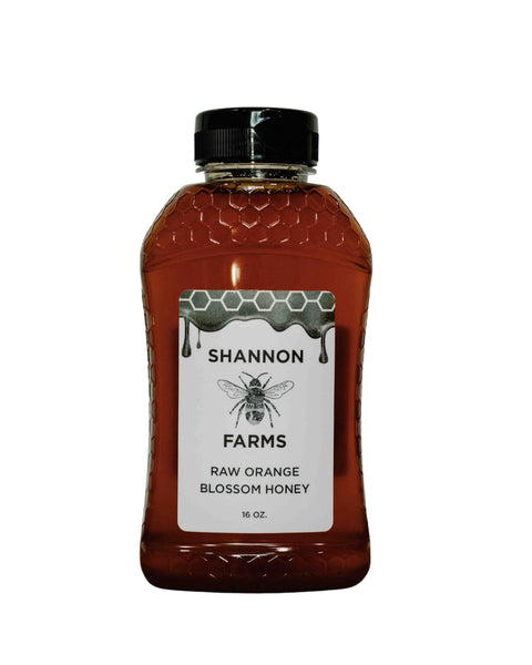 Shannon Farms Raw Honey in Orange Blossom