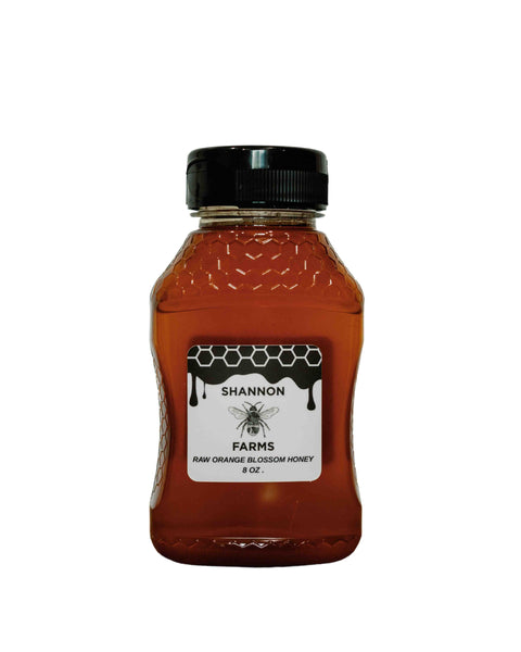 Shannon Farms Raw Honey in Orange Blossom