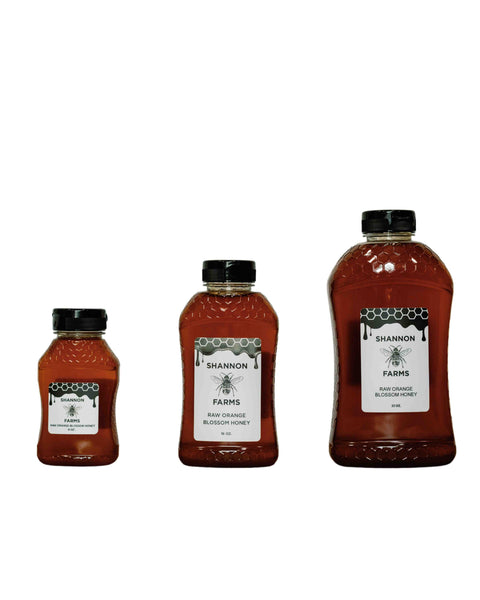 Shannon Farms Raw Honey in Orange Blossom