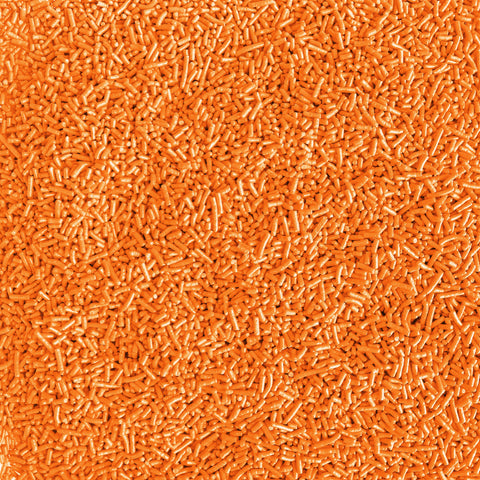 Citrus Orange Solid Colored Sprinkles