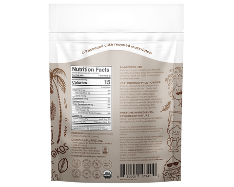 Organic Coconut Milk Powder - 90 servings