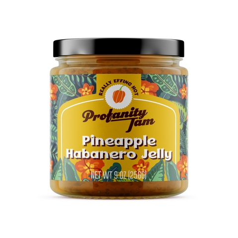 Pineapple Habanero Jam 9 oz jar