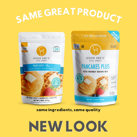 Pancake Plus Keto Mix - Gluten Free and No Added Sugar