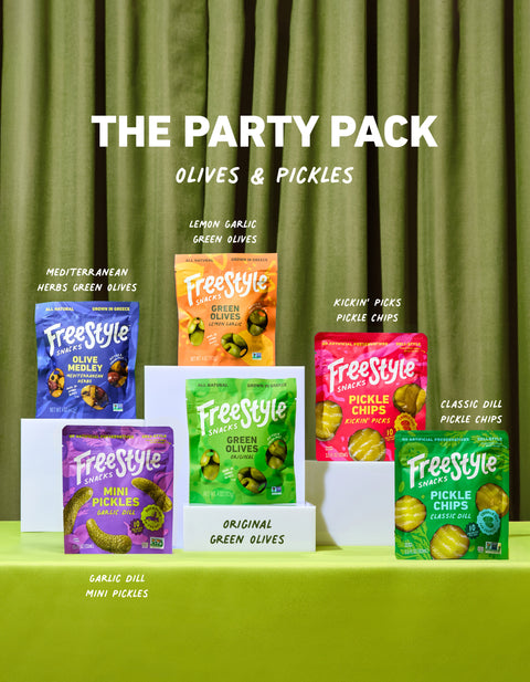 The Party Pack – Olives & Pickles