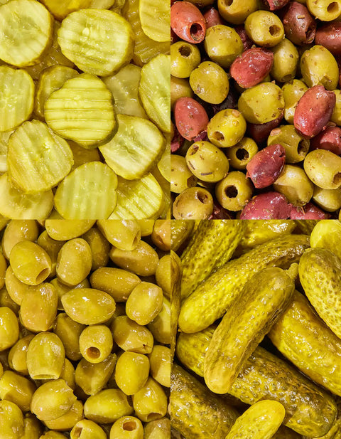 The Party Pack – Olives & Pickles