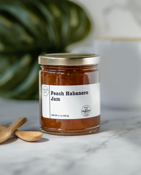 Peach Habanero Sweet and Spicy Jam