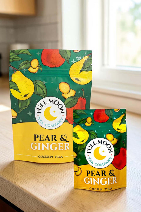 Pear & Ginger Green Premium Loose Leaf Tea