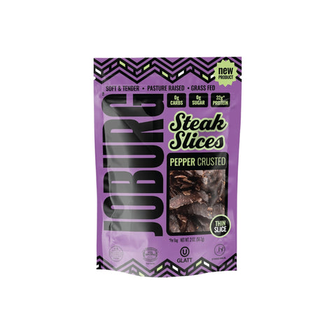 Pepper Crusted Steak Slices