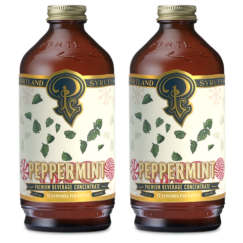 Peppermint Syrup two-pack