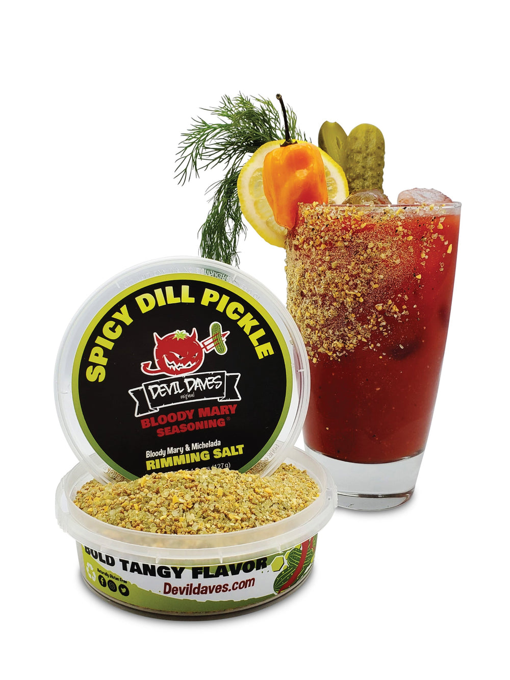 Bloody Mary Rimmer | Spicy Dill Pickle 4.5 ozs