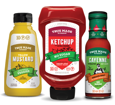 Pitmaster Condiment Picnic Pack  - Ketchup, Mustard and Hot Sauce