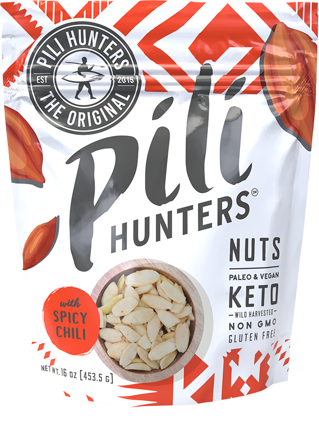 Spicy Chili Pili Nuts 1 Pound Bag