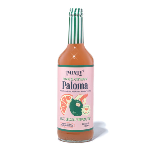 Pink & Citrusy Paloma Cocktail & Mocktail Mixer