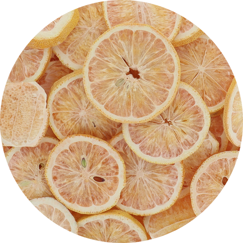 Freeze Dried Pink Lemon Slices