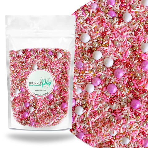 Pink Velvet Sprinkle Mix