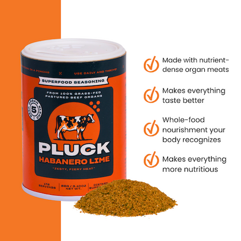 Pluck Habanero Lime – Animal-Based Superfood Seasoning