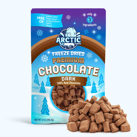 Freeze Dried Premium Organic Dark Chocolate