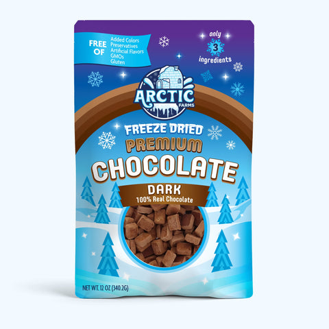 Freeze Dried Premium Organic Dark Chocolate