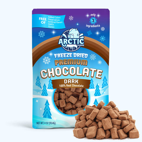Freeze Dried Premium Organic Dark Chocolate