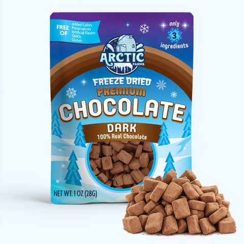 Freeze Dried Premium Organic Dark Chocolate