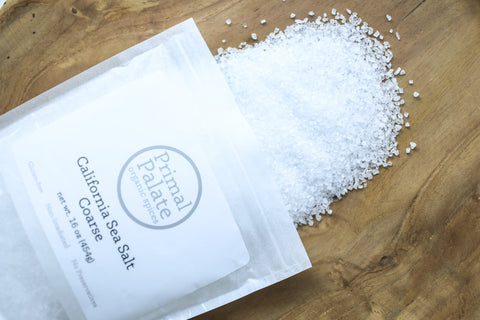 California Sea Salt, Coarse, 16 ounce bag