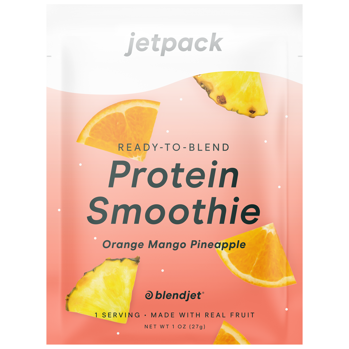 JetPack Protein Smoothie Orange Mango Pineapple