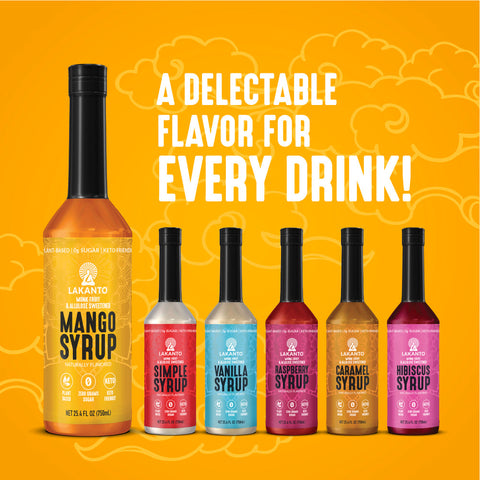 Lakanto Simple Syrup Mango 25.4 oz