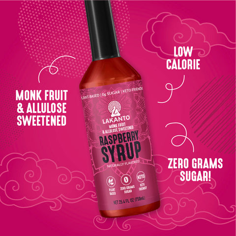 Lakanto Simple Syrup Raspberry 25.4 oz
