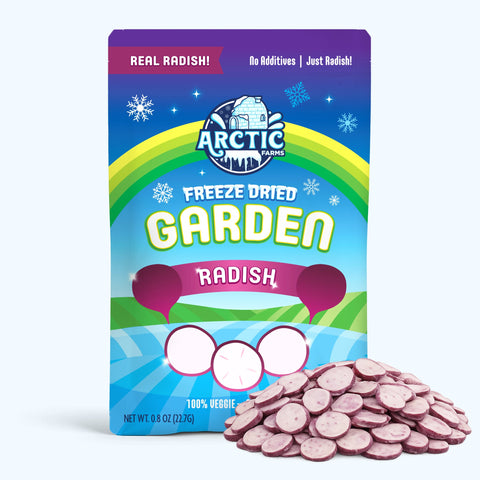 Freeze Dried Radish Chips