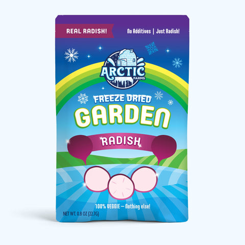 Freeze Dried Radish Chips